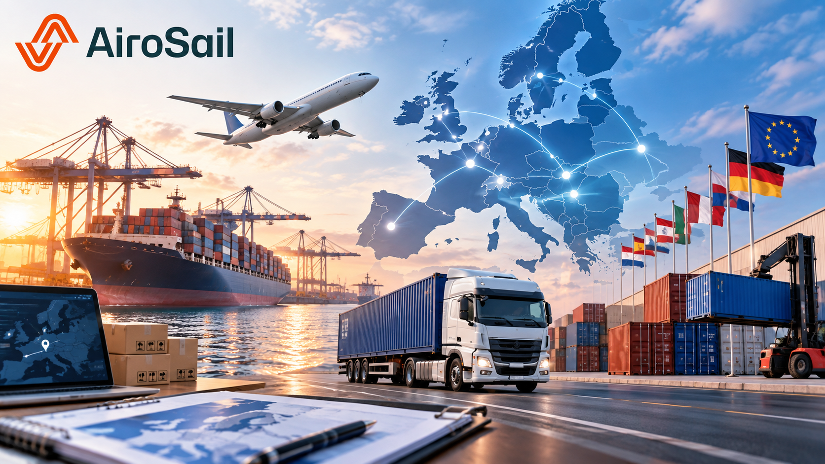 A Step-by-Step Approach to Planning European Freight Forwarding